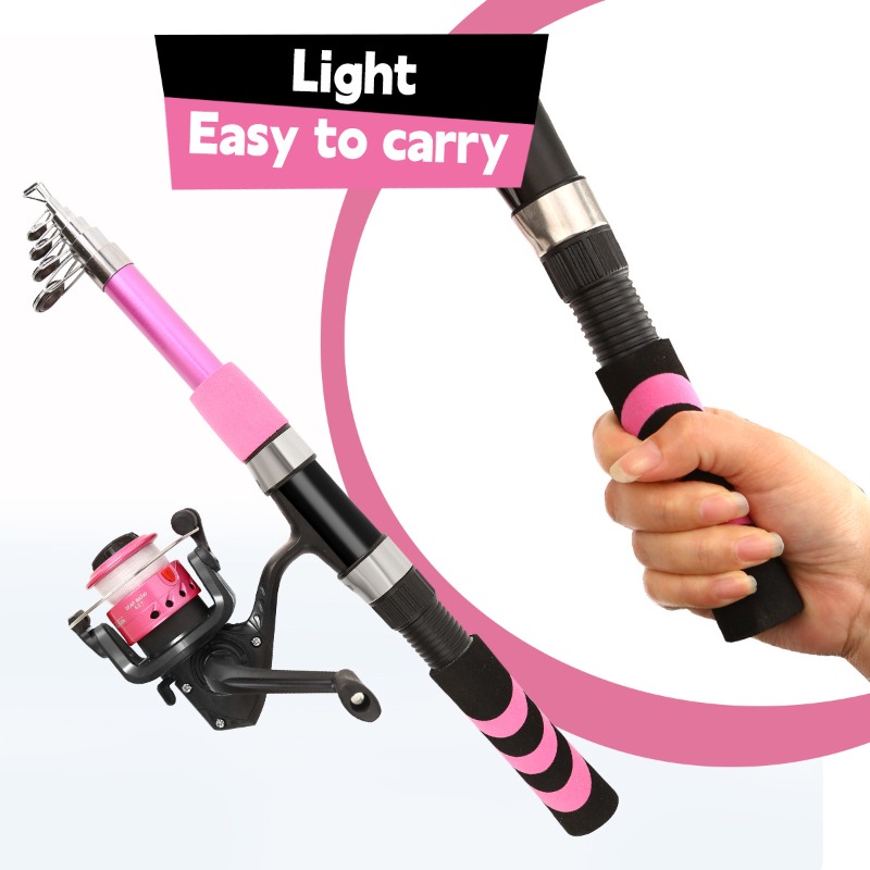 Fishing Rod Spinning - 어린이 성인 초보자 낚싯대 콤보 세트