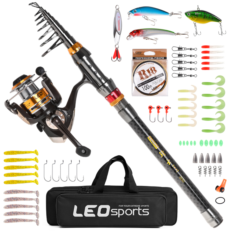 Fishing Rod Carbon Fiber - 낚싯대 스피닝 릴 콤보 탄소 섬유