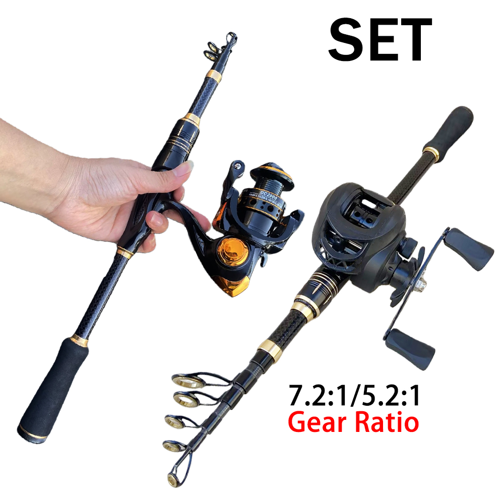 Fishing Rod Building Kit - 낚시 장비 세트 짧은 낚싯대 릴