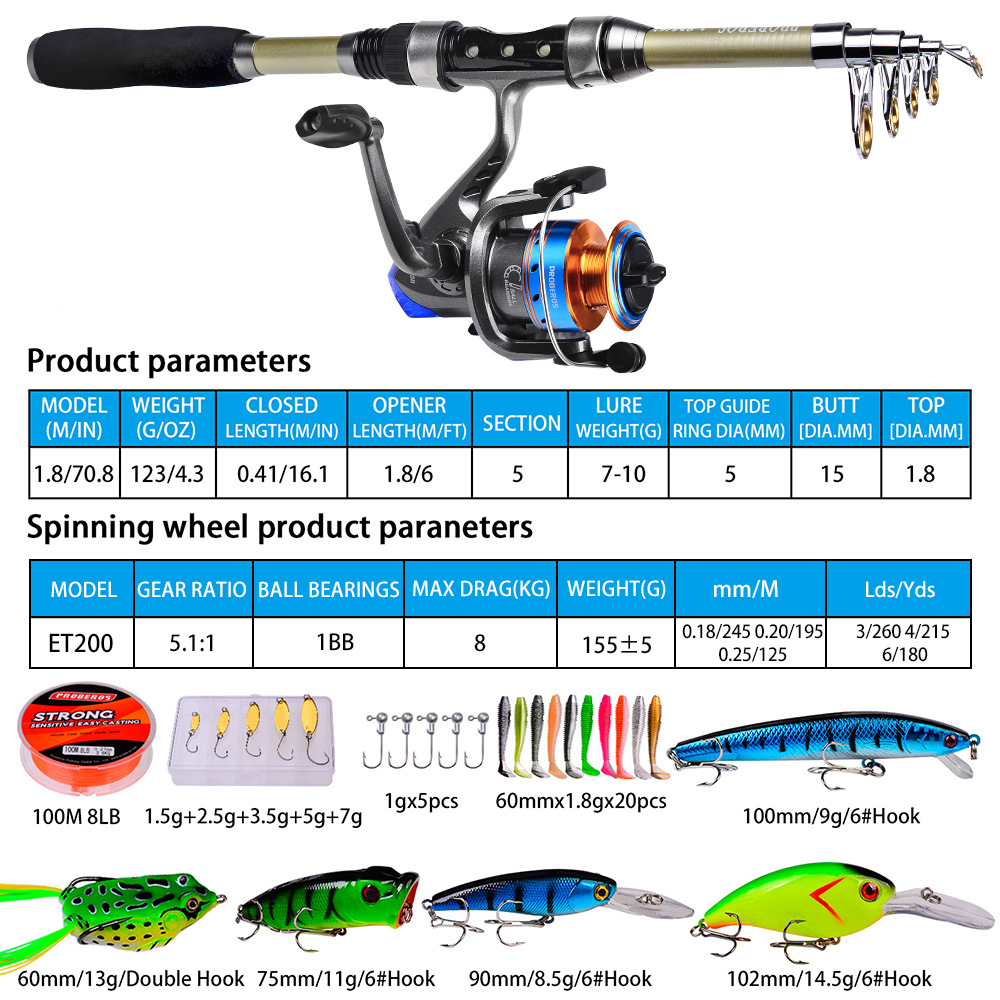 새로운 바다낚싯대 40개 세트, 원거리 낚싯대, 소프트 - Fishing Rod Fly 리뷰 및 가격
