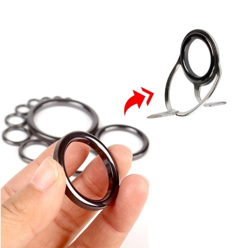 Q39E 40Pcs 낚싯대 눈 교체 낚싯대 세라믹 가이 - Fishing Rod Guide Replacement 리뷰 및 가격
