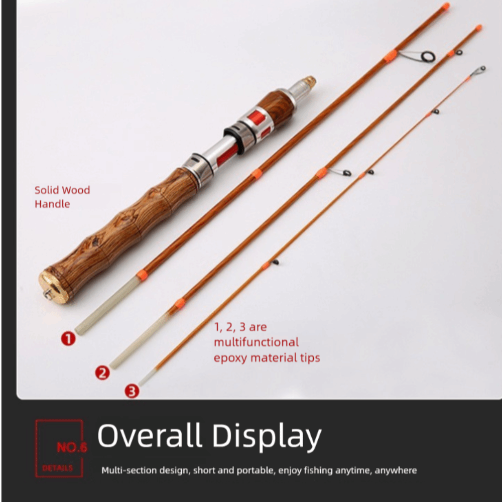 4단 스피닝 낚싯대 UL 파워 스피닝 캐스팅 낚싯대 1 - Fishing Rod Carbon Fiber 리뷰 및 가격
