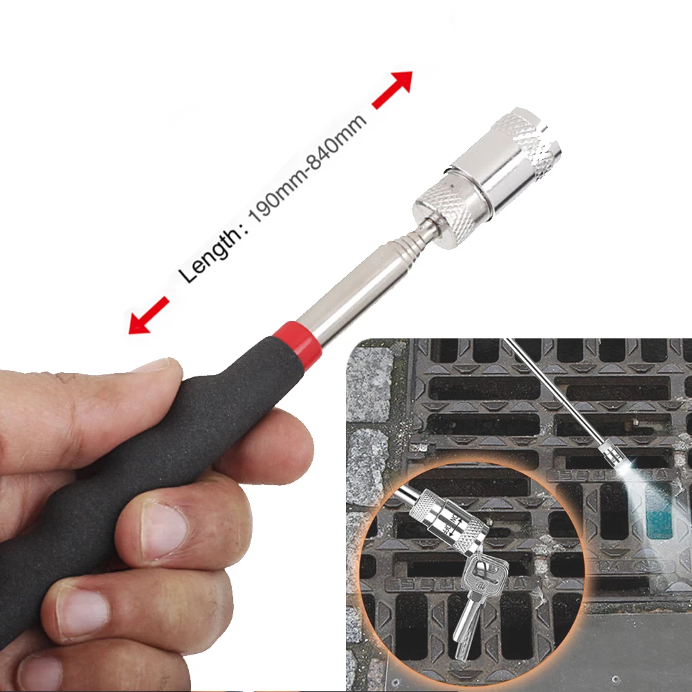 1-5pcs 텔레스코픽 마그네틱 펜 금속 가공 편리한  - Fishing Rod Telescopic 리뷰 및 가격
