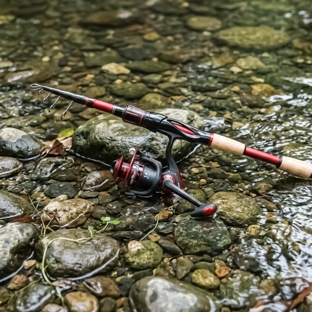 초경량 카본 섬유 낚싯대 1.8m 및 릴 콤보 세트 ( - Fishing Rod Carbon Fiber 리뷰 및 가격