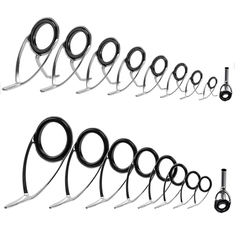 9Pcs 낚싯대 가이드 링 수리 키트 세라믹 링 스피닝 - Fishing Rod Spinning 리뷰 및 가격